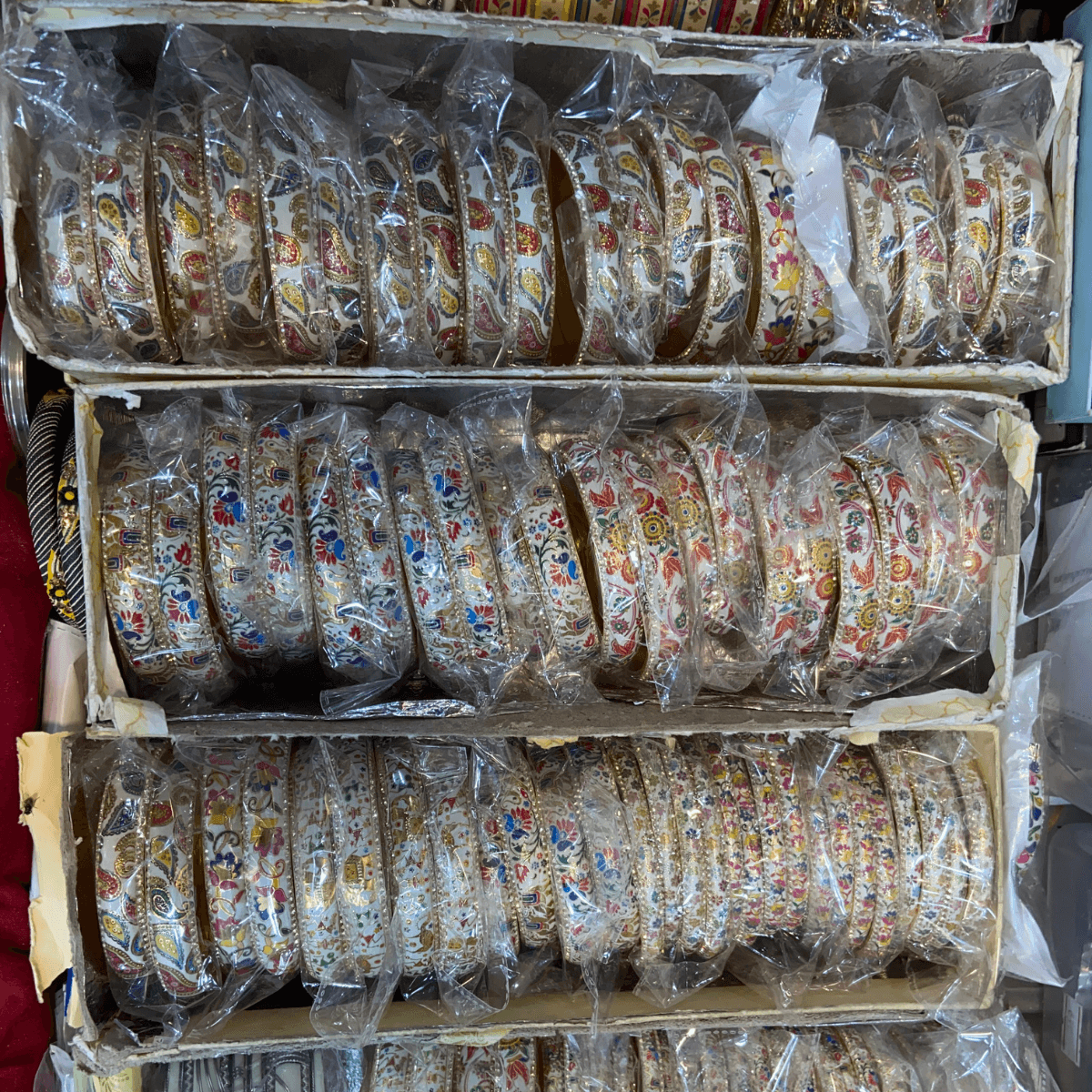 Plain Lac Bangles Set