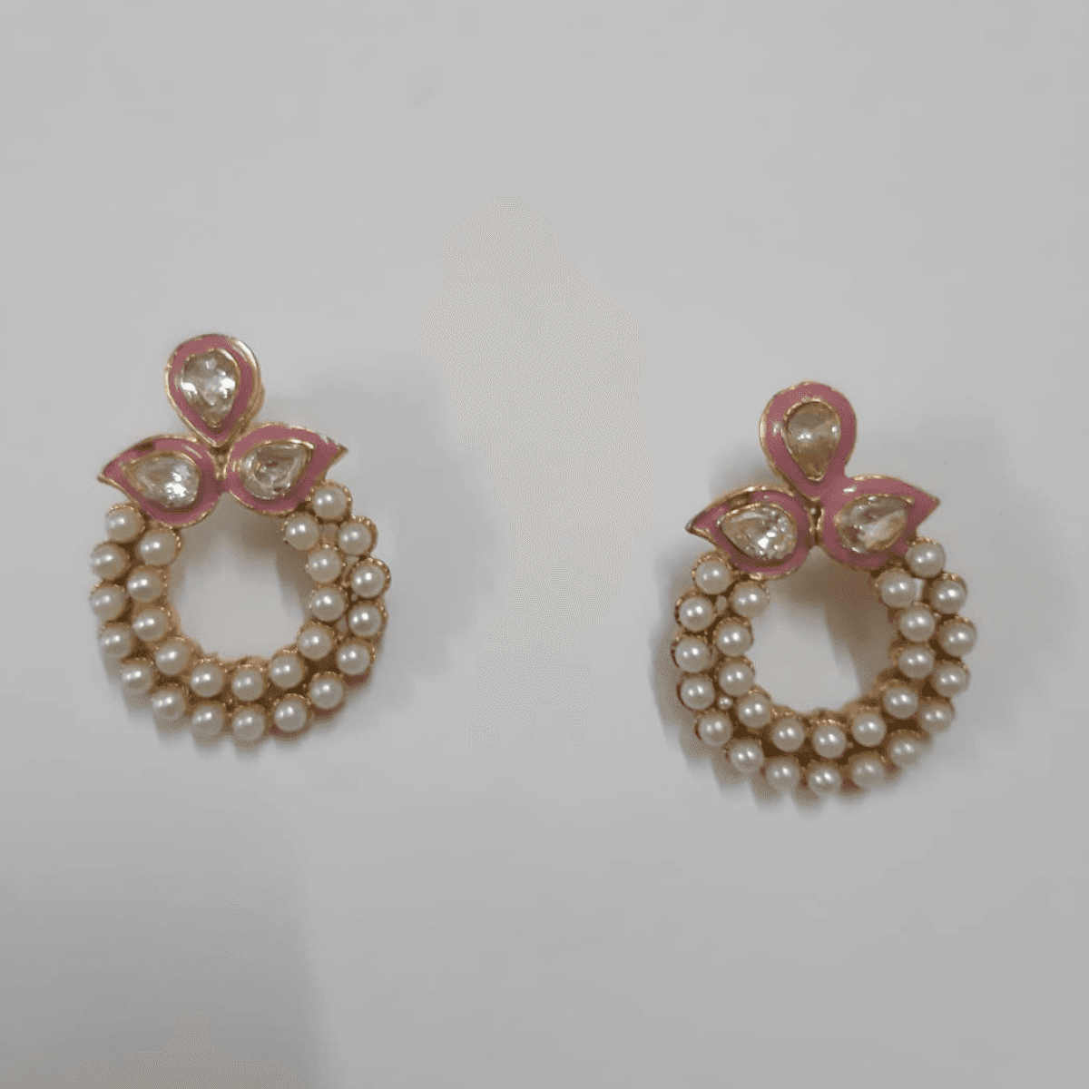 Kundan Jhumkas I