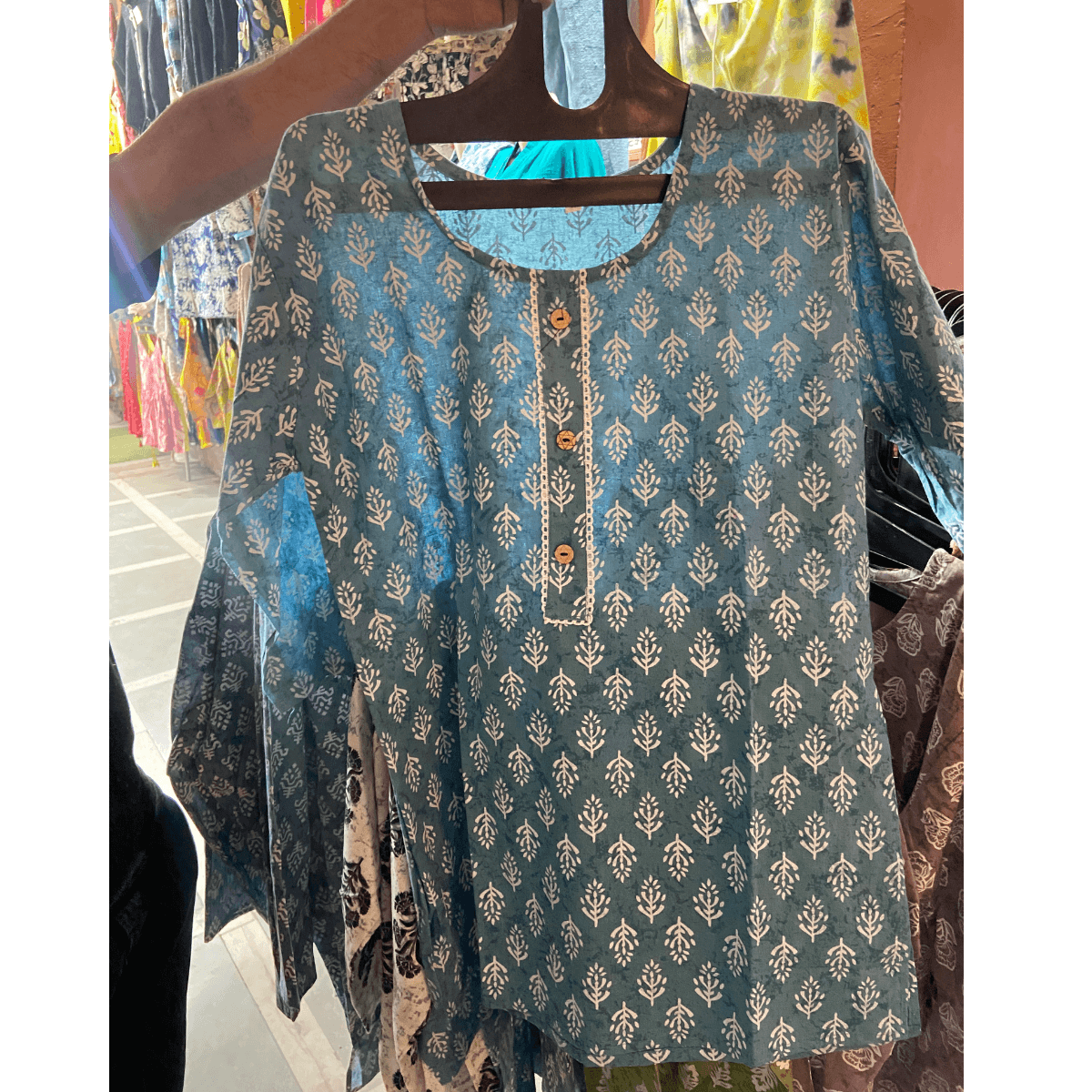 Sanganeri Cotton Kurta III