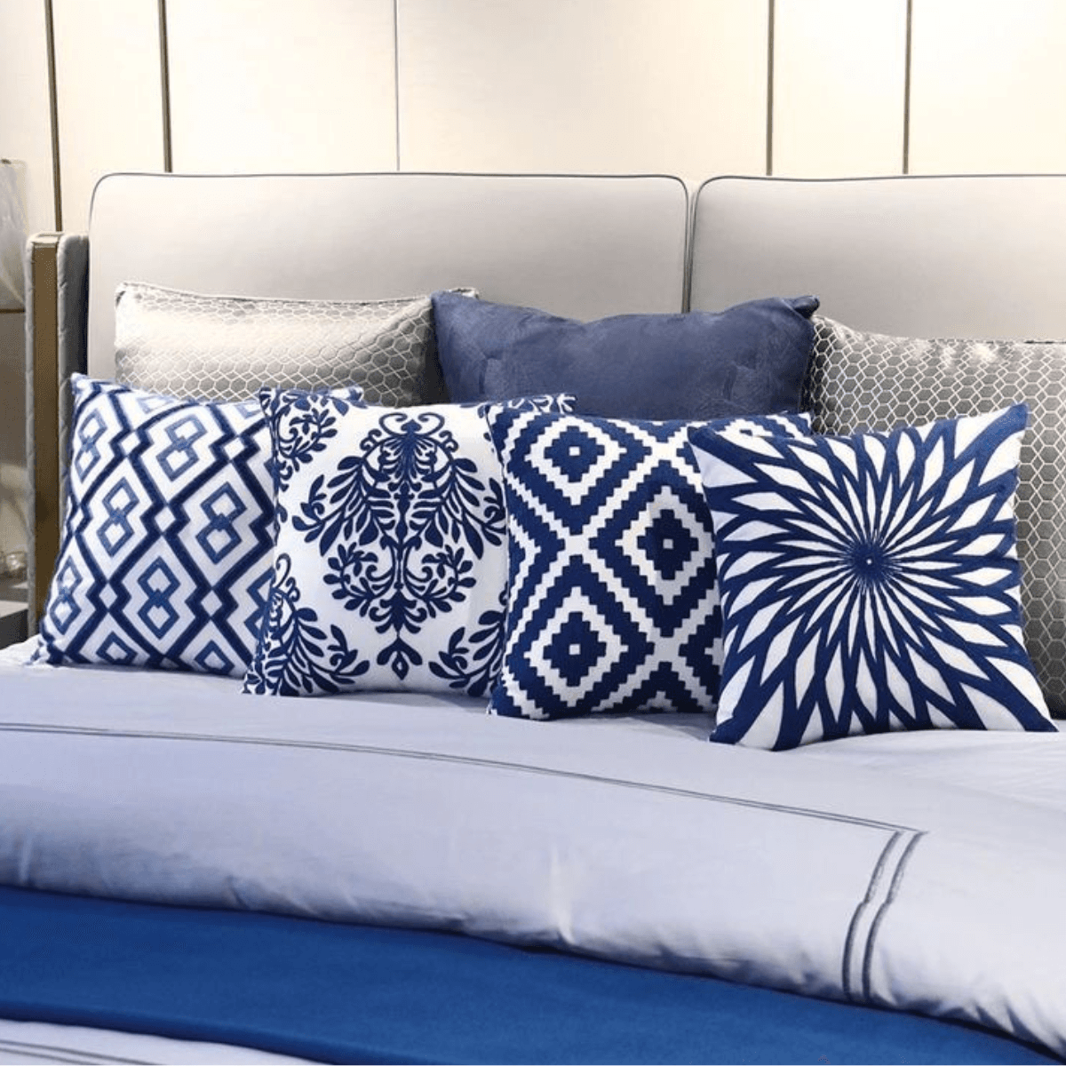 Sanganeri Cushion Cover I