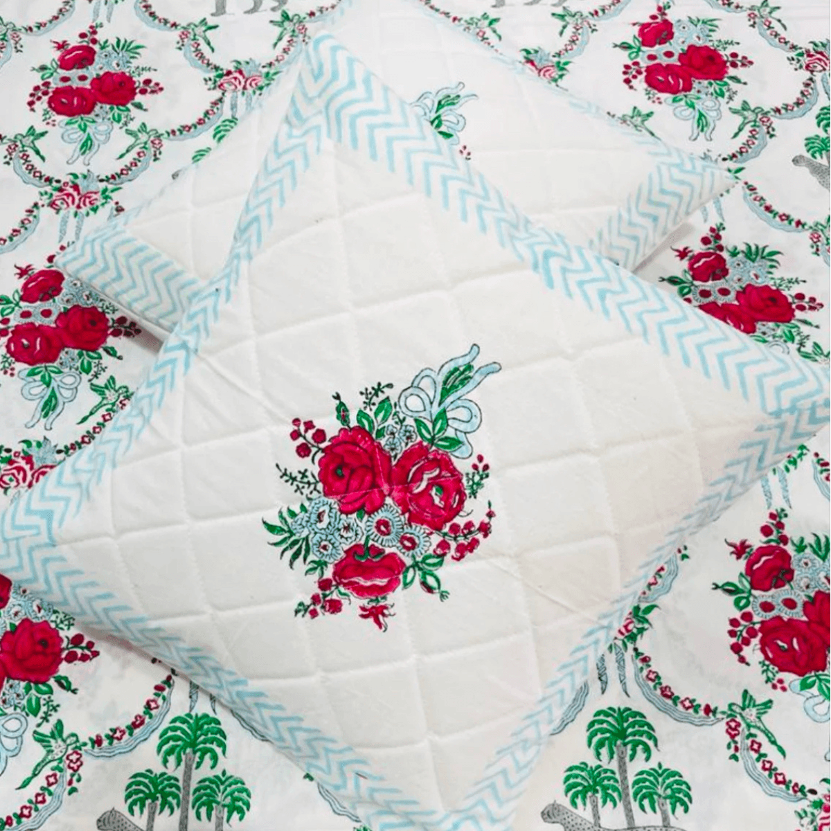 Sanganeri Cushion Cover IV