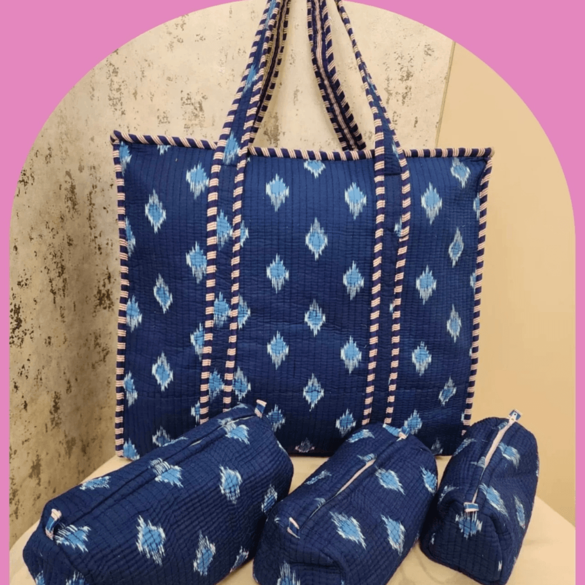 Sanganeri Tote Bag III