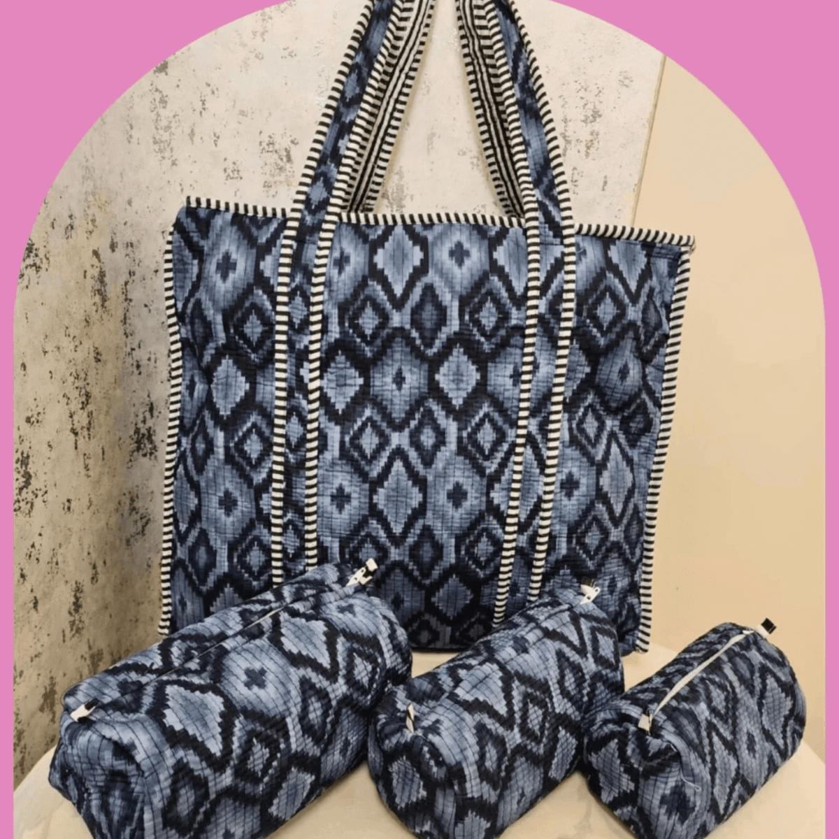 Sanganeri Tote Bag V