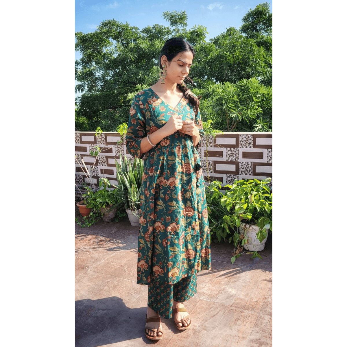 Sanganeri Blockprint Duo