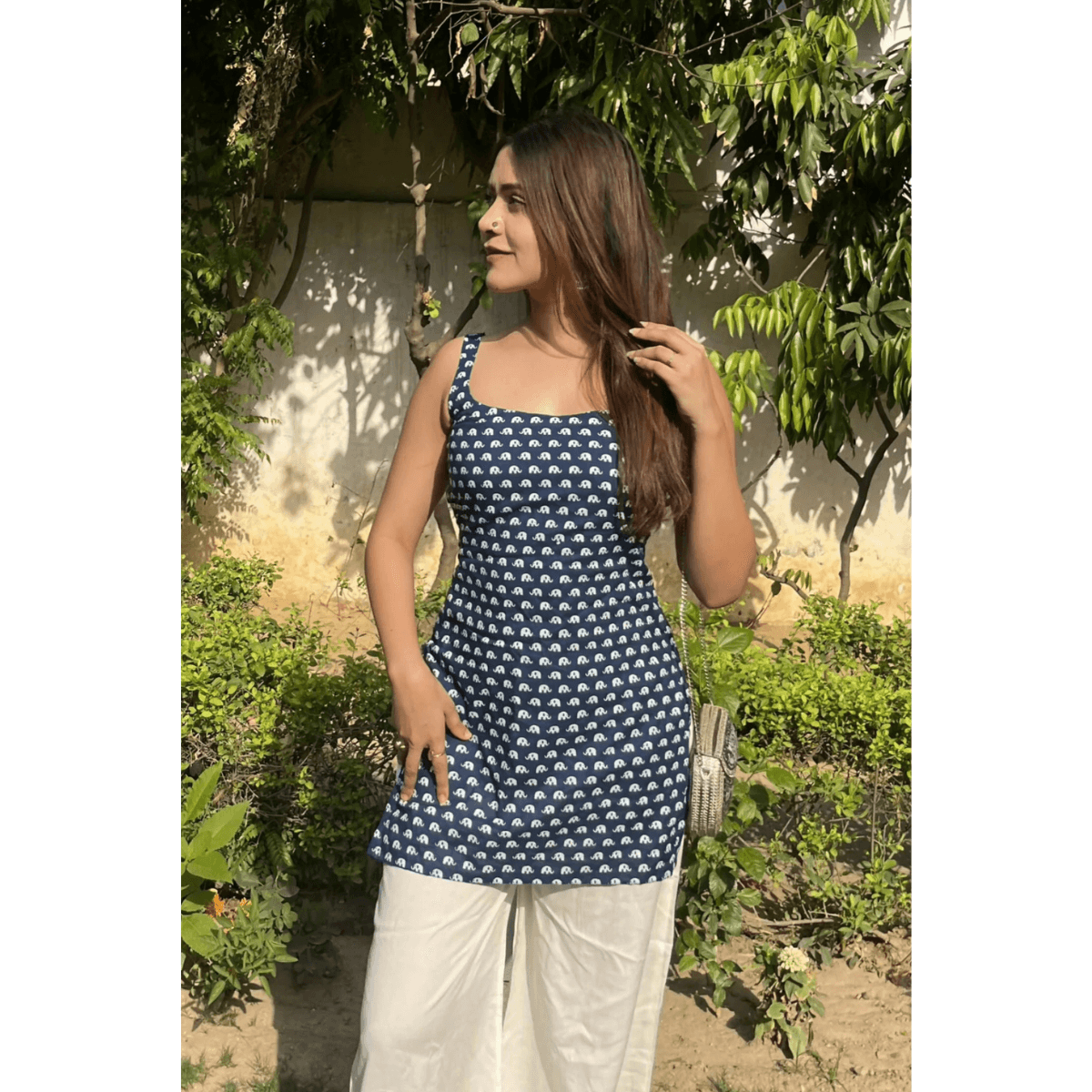 Sanganeri Blockprint Trio