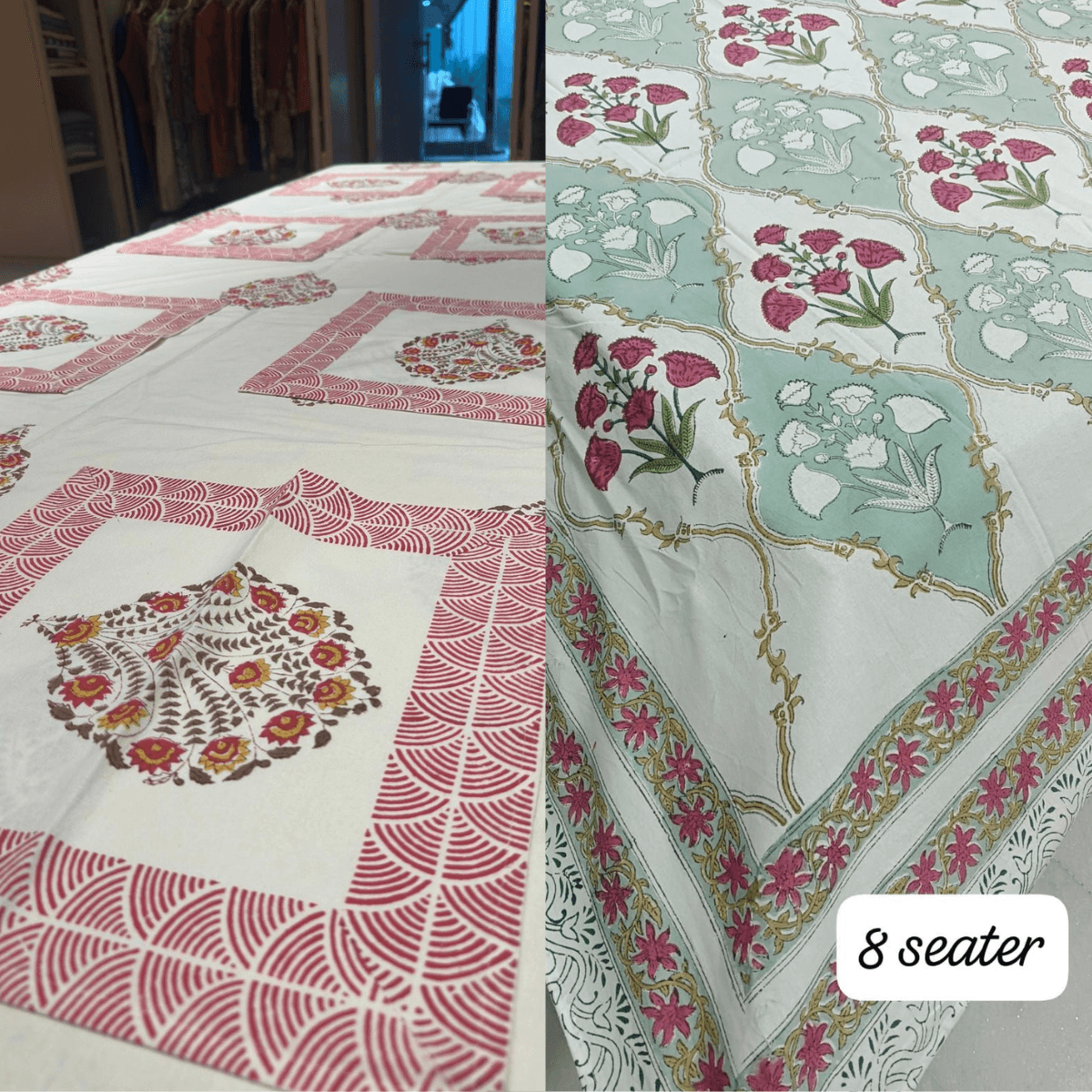 Sanganeri Tablecloth